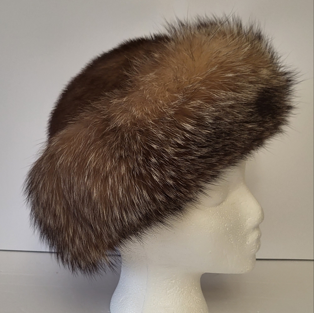 Hat real fur création VITTORIO